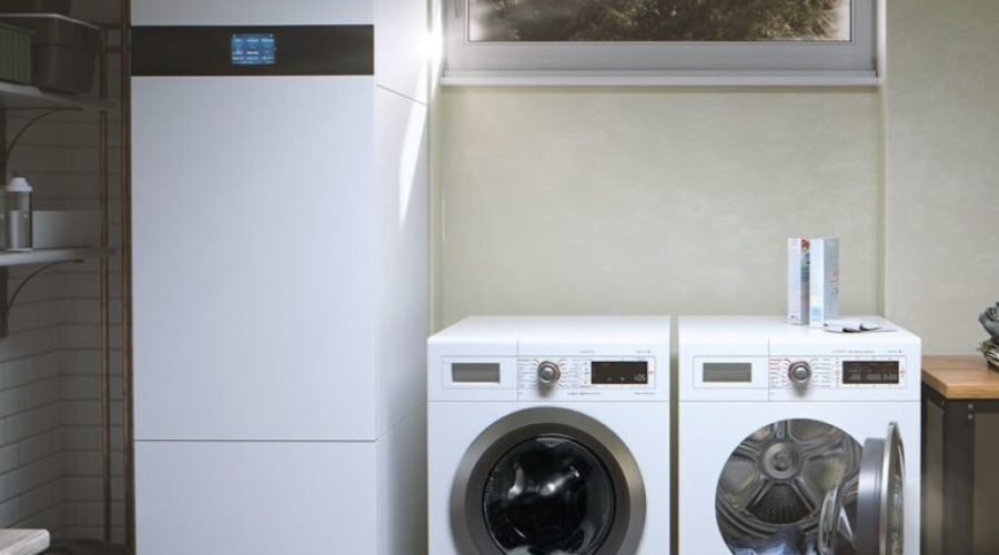 Bergvärmepump installation